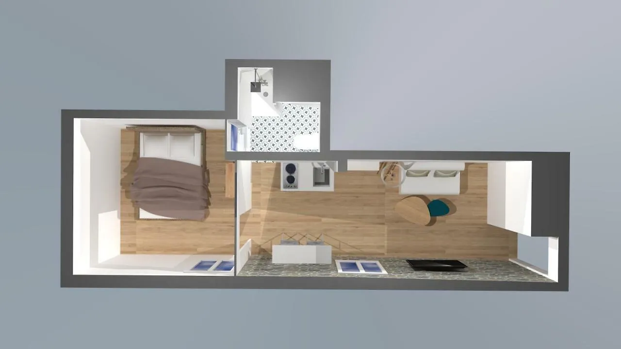 Apartment Gregbnb - T2 Ancien Et Moderne - Parking Inclus - 15Min Gare Toulon